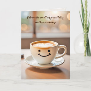 Carte Dernier anniversaire souriant