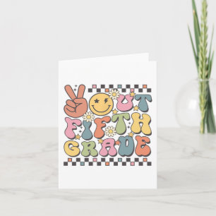 Carte Dernière journée de 5e année Paix Super sortie 5e 