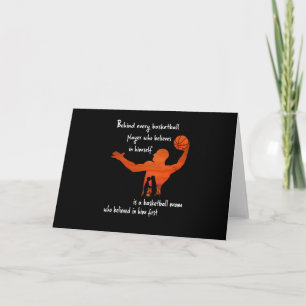 Carte Derrière Chaque Joueur De Basket Maman Qui Croyait