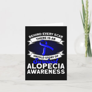 Carte Derrière Chaque Scar Untold Story Soutien Alopecia