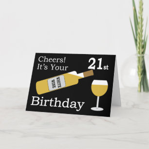 Carte Des acclamations c'est votre 21ème anniversaire