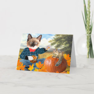 Carte des amis automne
