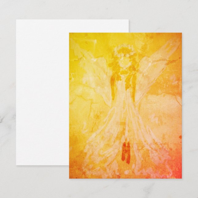 Carte des anges (Devant / Derrière)