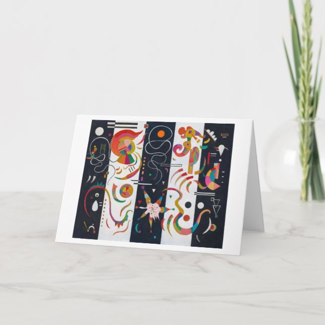 Carte Des bandes, Wassili Kandinsky (Devant)