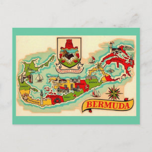 Carte des Bermudes classiques