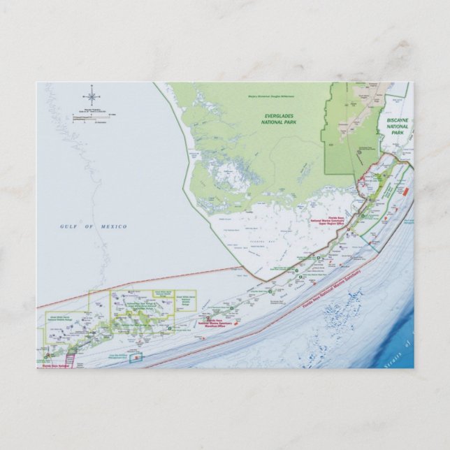 Carte des clés de Floride (Devant)