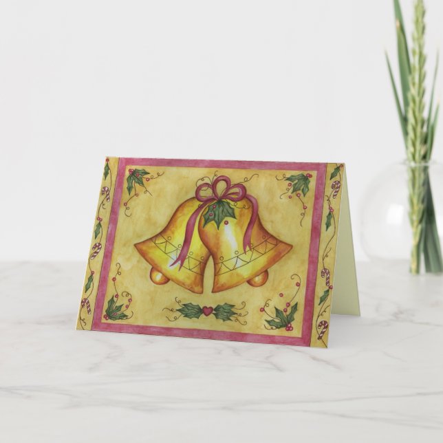 Carte des cloches de Noël (Devant)