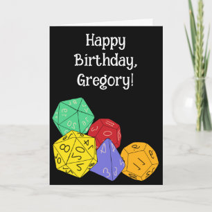 Carte Dés de jeu RPG, plateau, jeux de fantasy personnal