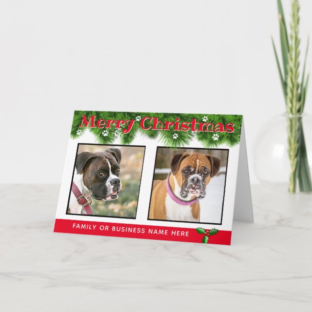 Carte des dogs (Devant)