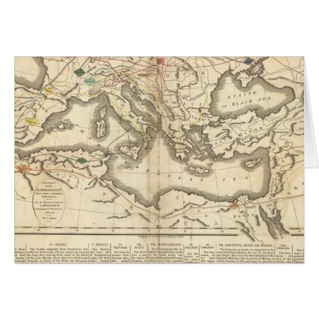 Carte des enquêtes des barbares (Devant horizontal)