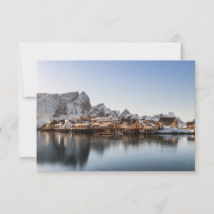 Carte des îles Lofoten Norvège