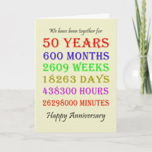 Carte des jalons du 50e anniversaire