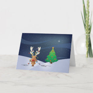 Carte des lumières de Noël