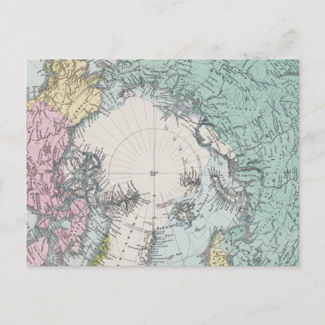 Carte des mers polaires (Devant)