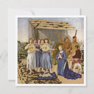 Carte Des musiciens jouent des mandolins pour le bébé Jé