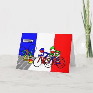 Carte Des pavés près de Roubaix - Tour de France