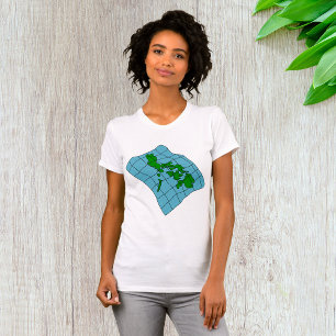 Carte des Philippines T-Shirt pour femmes