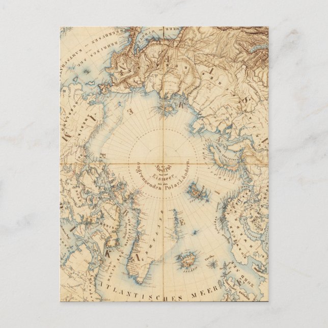 Carte des régions arctiques et adjacentes (1855) (Devant)