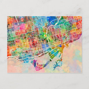 Carte des rues de Toronto