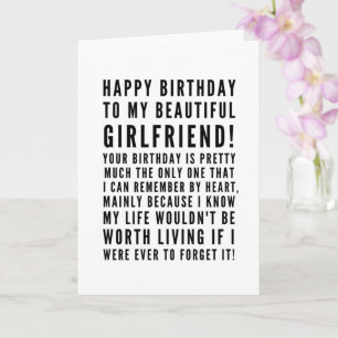 Carte Des voeux d'anniversaire sarcastique amusant pour 