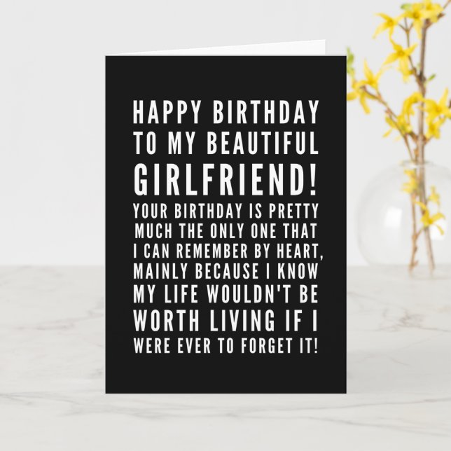 Carte Des voeux d'anniversaire sarcastiques amusants pou (Fleur jaune)