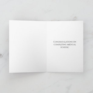 Carte Desi Doctor Félicitations