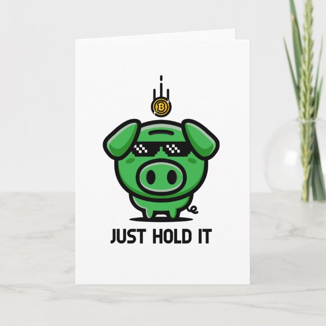 Carte Design Bitcoin (Devant)