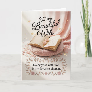 Carte Design élégant pour l'anniversaire de femme