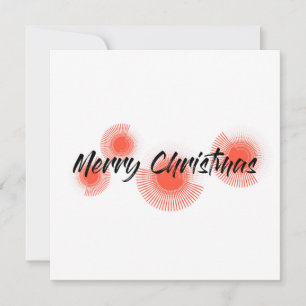 Carte Design moderne, joyeux, ludique "Joyeux Noël"