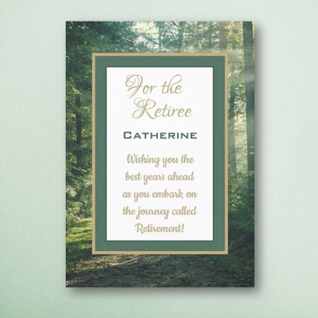 Carte Désirez-Vous Repartir ! Retraite (Créateur téléchargé)
