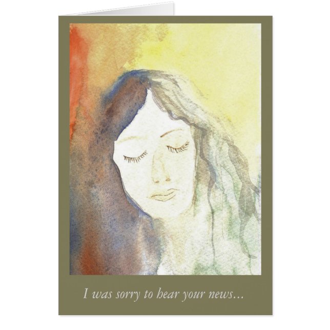 Carte Désolé (Devant)