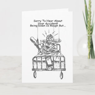 Carte Désolé d'avoir entendu parler de votre accident