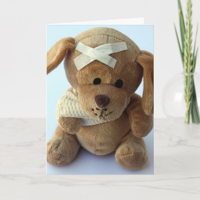 Carte Désolé pour votre fracture très spécifique. (Devant)