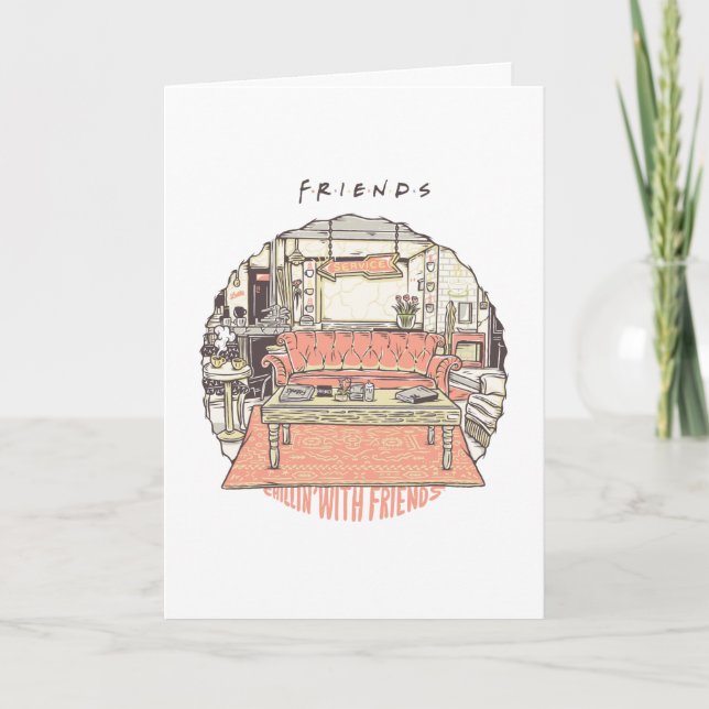 Carte Dessin de Chillin avec AMIS™ (Devant)