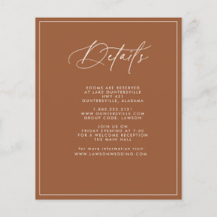 Carte Détails Terracotta