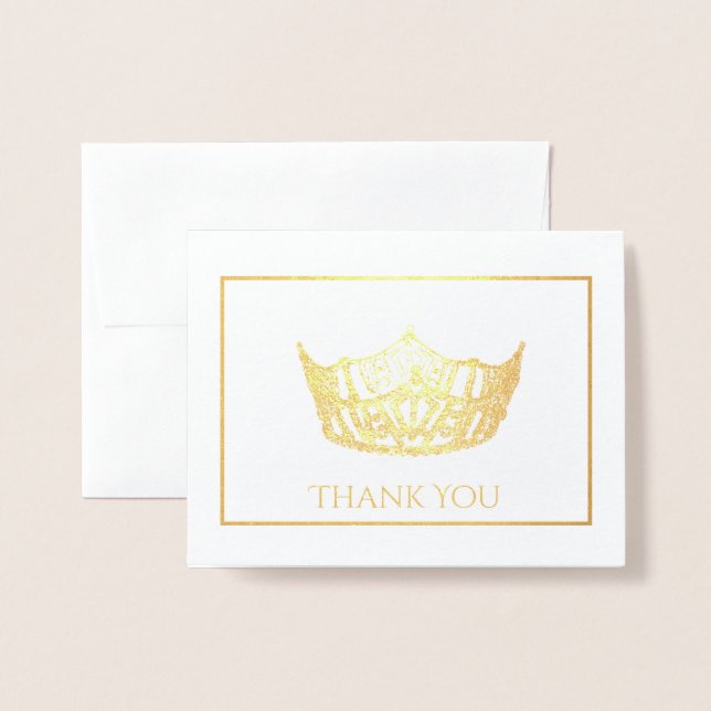 Carte d'état à huile style Miss America (Devant avec enveloppe)