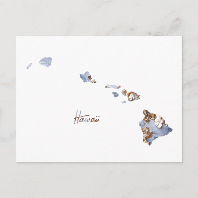 Carte d'état Blue & Gold Hawaii (Devant)