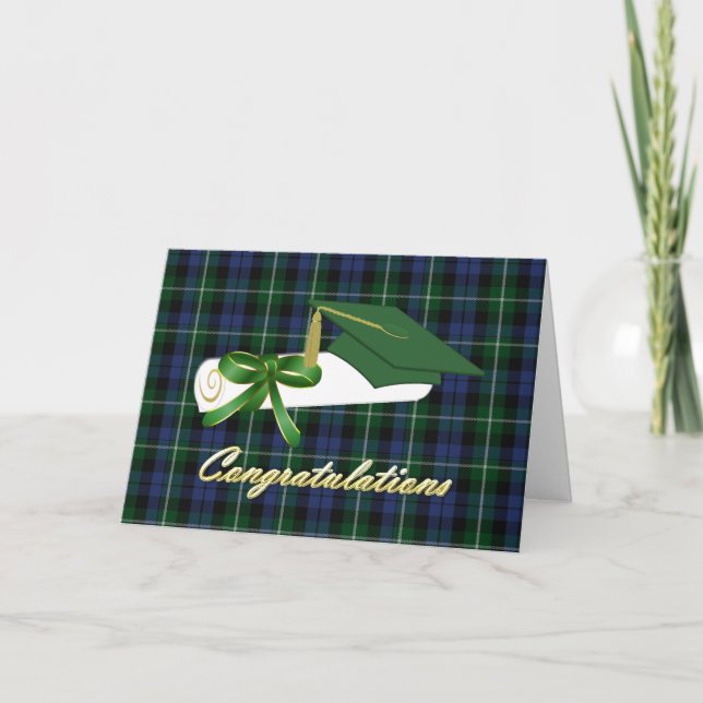 Carte d'études classiques Campbell Plaid (Devant)