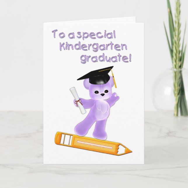 Carte d'études supérieures de la maternelle (Devant)