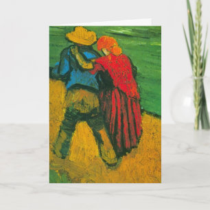 Carte Deux amoureux par Vincent van Gogh