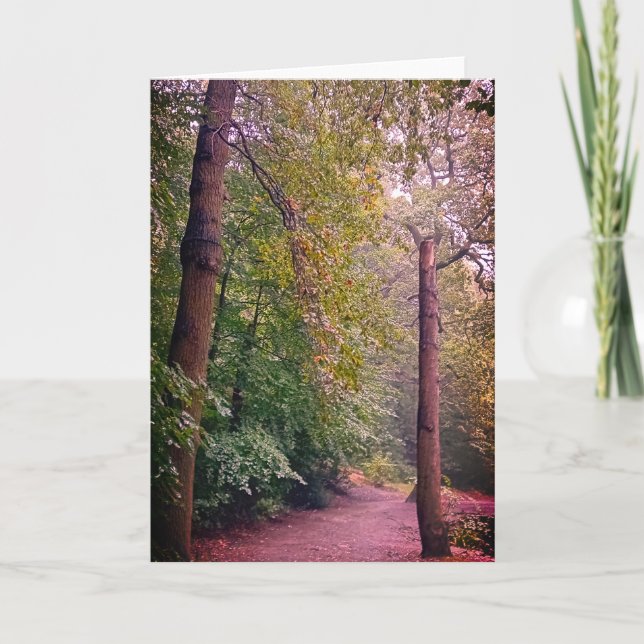 Carte Deux arbres (Devant)