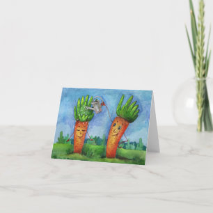Carte "Deux carottes"