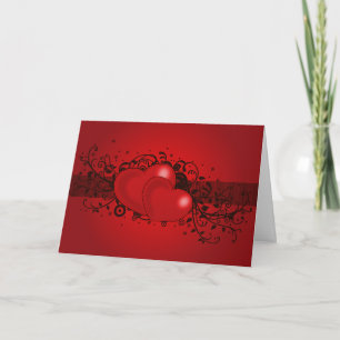 Carte Deux Coeurs