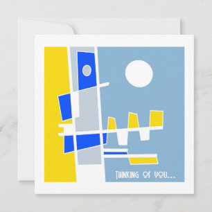 Carte Deux Côtés De L'Ethnicité Jaune Bleu Penser De Vou