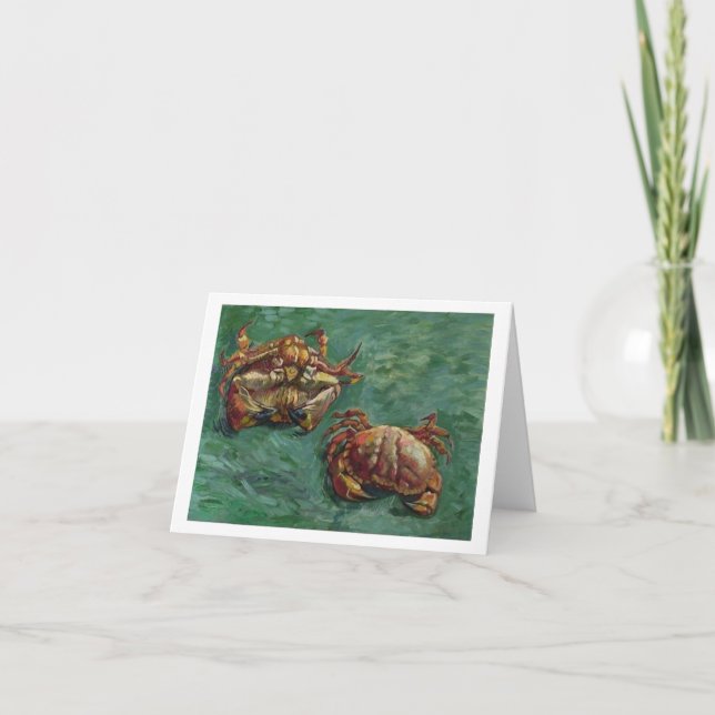 Carte Deux crabes (F606) Van Gogh Fine Art (Devant)