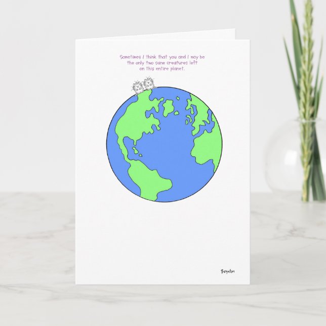 Carte DEUX CRÉATURES SANE Boynton (Devant)
