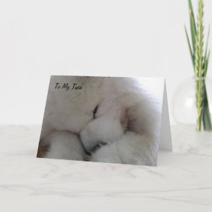 CARTE DEUX FOIS JE SOUHAITE QUE TU SOIS HEUREUX D'ANNIVE