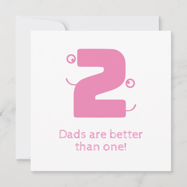 Carte Deux papa (Devant)
