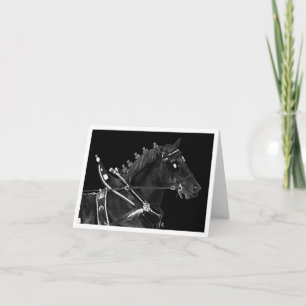 Carte d'évaluation à cheval - "Percheron Power"