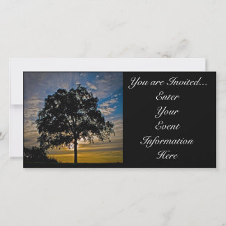 Carte d'événements Invitation Carte photo personna